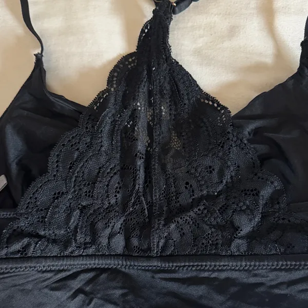 Aerie Midnight Black Lace Bralette / J15 - Image 4