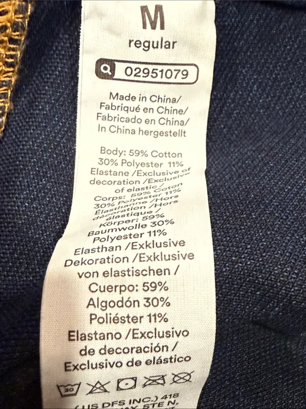 Halara flex mid rise skinny cropped jeans with pockets size medium. - Image 7