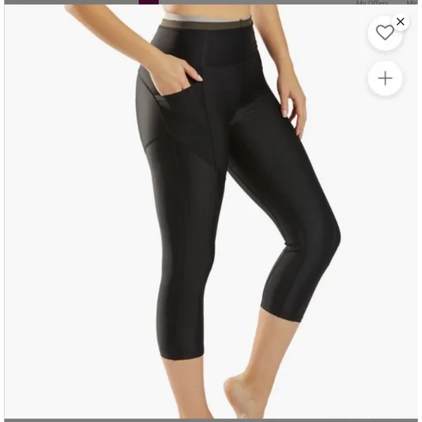 Free People White Water Hybrid Sports Bra & Crop Leggings Set Size Small - Image 14