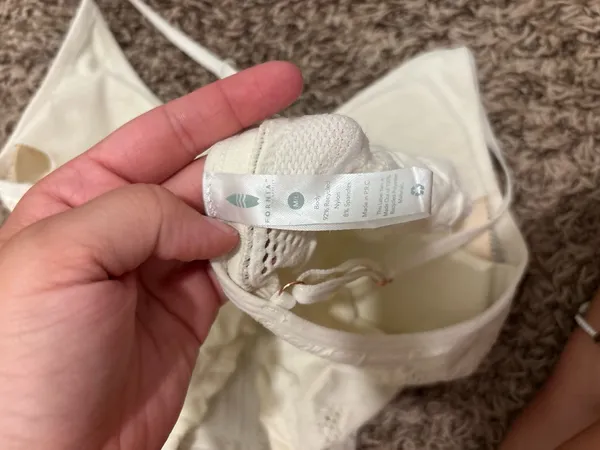 Bralette Fornia White Size M - Image 3