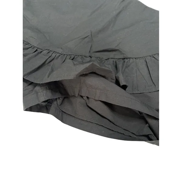 The Impeccable Pig Skort Sz M Black‎ Ruffle Preppy Tennis Prep Activewear - Image 3