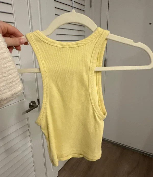 ZARA Crop Top yellow - Image 2