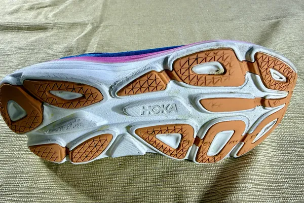 HOKA Bondi 8 Women’s Size 8 Coastal Sky Blue Pink Running Shoes 1127952 - Image 5