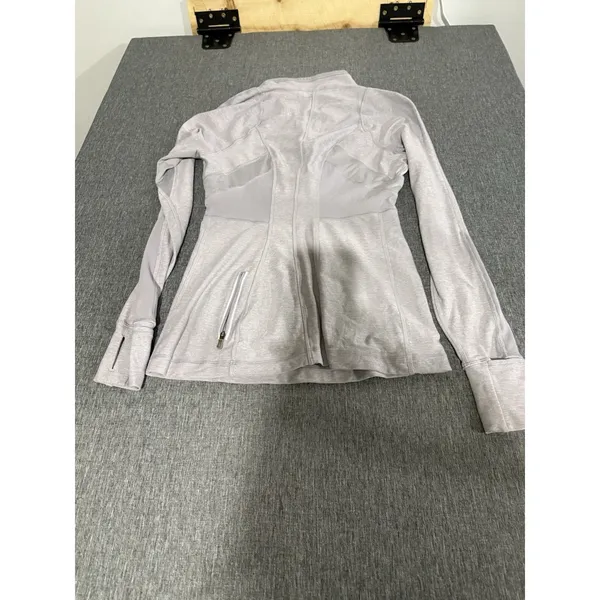 Lululemon Women's Run Full Tilt Quarter Zip Light Purple Sz 6 Running Gym Walkin - Image 10