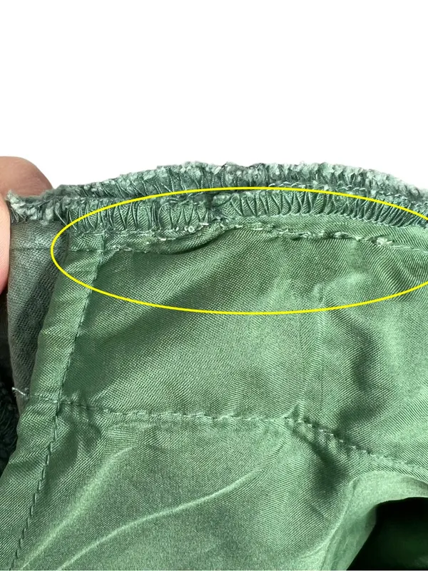 Boden Green Corduroy Pencil Skirt Academia LONG Length - Image 10