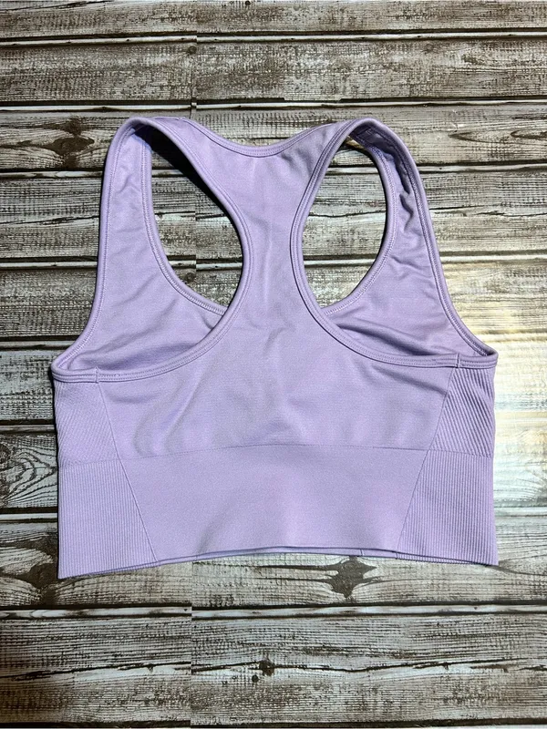 Abercrombie YPB Lavender Racerback Sports Bra - Image 2