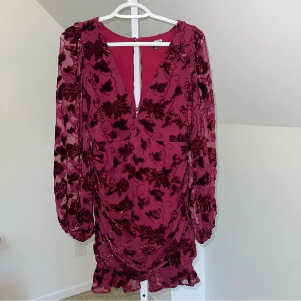 Nwot | For Love & Lemons‎ Penelope Mini Dress-Small - Image 5