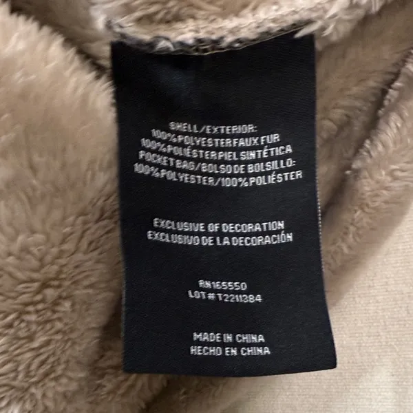32 Degrees Teddy Jacket in Taupe - Image 7