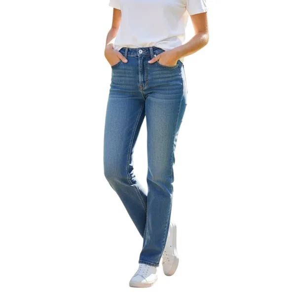 Cinch Classic Tall Girl Blue Women's Western Denim Bootcut Jeans 28x38 - Image 2