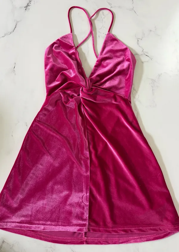 Revolve Velvet Dress Mini - Image 2