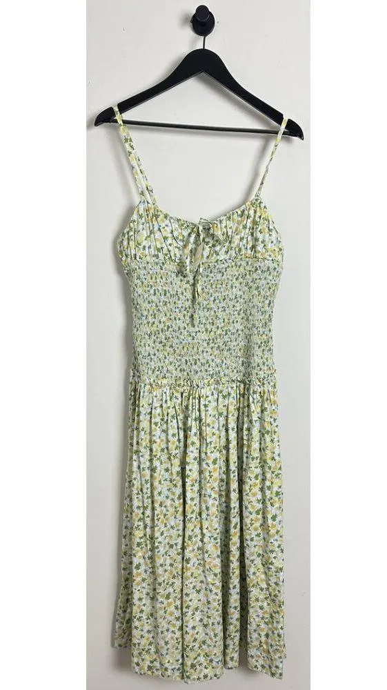 FREE PEOPLE Lavender Daze Dress in Green Combo Size Medium NWT - Image 9