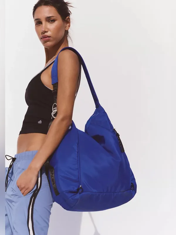 NWT Free People Movement No Time Zones Carryall Tote Electric Shock - Image 4