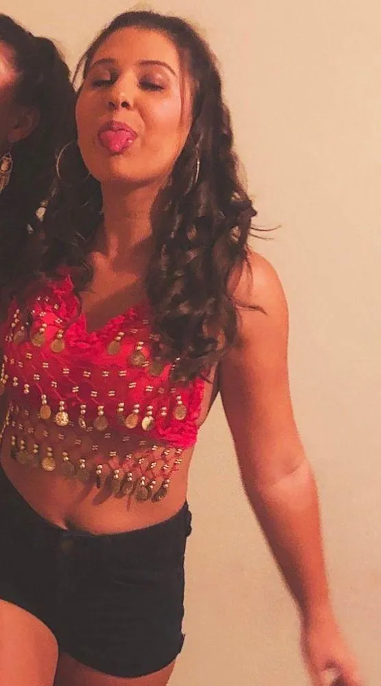 Pink Top With Gold Accent - Image 2