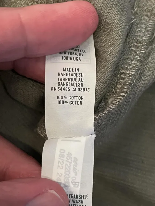 OFFLINE By Aerie Jacket Womens XL Green Corduroy 1/2 Zip Long Shacket Oversized - Image 10
