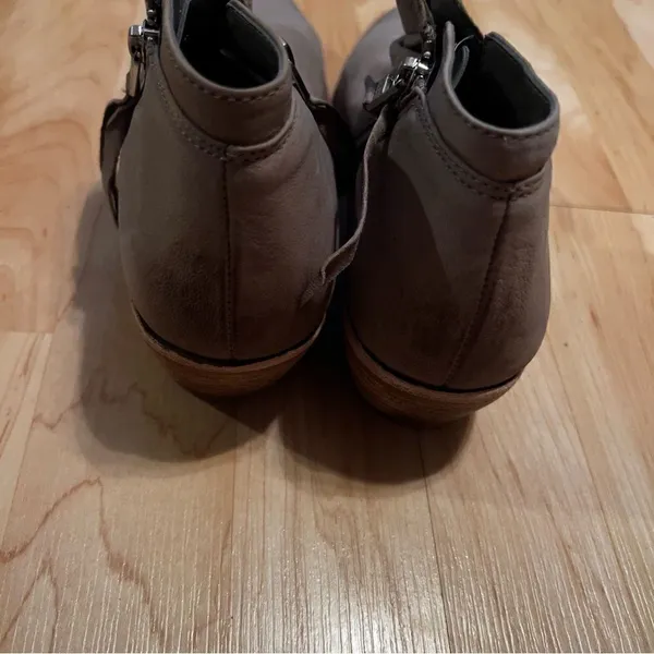 Sam Edelman Zip Up Tan Booties Women’s 8 1/2 - Image 7