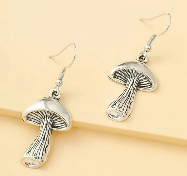 Mushroom earrings - Image 3