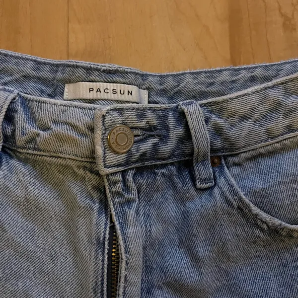 Pacsun High Rise Denim Festival Jean Shorts Size 27 Coachella - Image 5