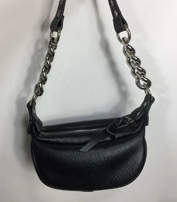 Urban Outfitters Studded Chain Strap Mini Bag Black - Image 5