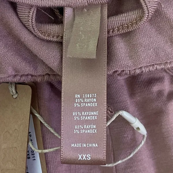 SKIMS Knit Pajama Shorts NWT inside drawstring in sienna women’s size XXS - Image 5
