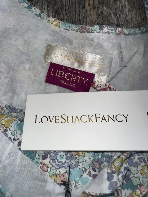 Love Shack Fancy Mini Dress Floral - Image 4