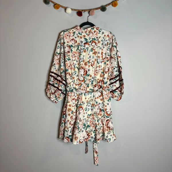 NWT Lauren Conrad floral shirt dress - Image 8