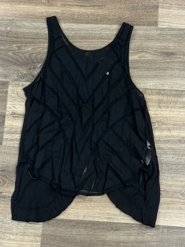 Free People Ginger Semi Sheer Cami Tank Top Women’s Medium - Image 2