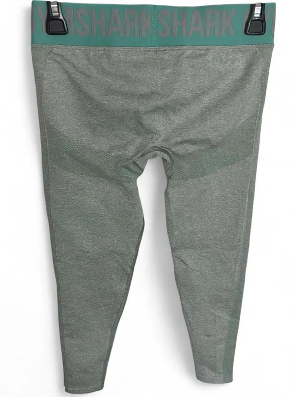 Gymshark Flex Low Rise Legging Women’s Size M Spring Green Marl/Jade Green - Image 4