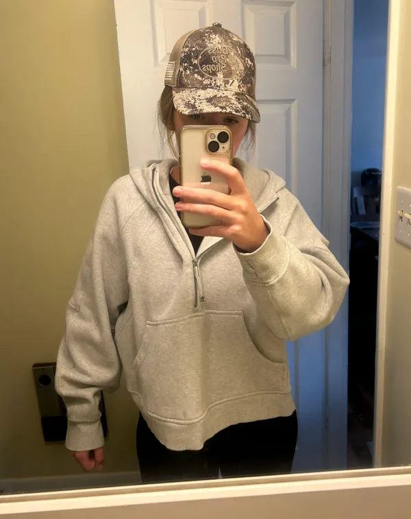 Lululemon Grey Scuba - Image 2
