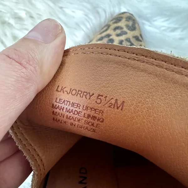 Lucky Brand Chelsea Cheetah Bootie Sz 5.5 - Image 8
