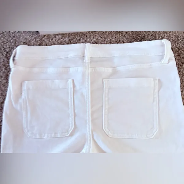 Gap 1970 White Flare Coupe Evasee Jeans - Image 4