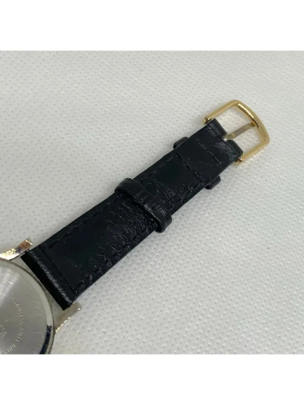 Vintage America Perry Ellis watch women classic 27mm quartz gold tone running - Image 7