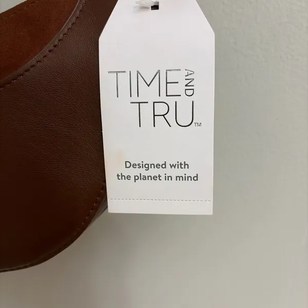 Time And Tru New! Brown Olivia Cross Body Purse - Image 3