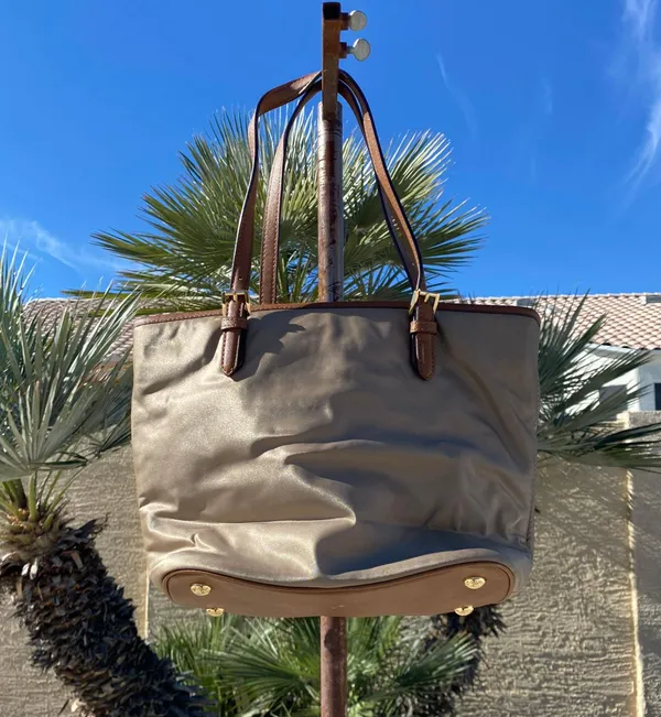 Michael Kors Tan Biege  Purse - Image 3