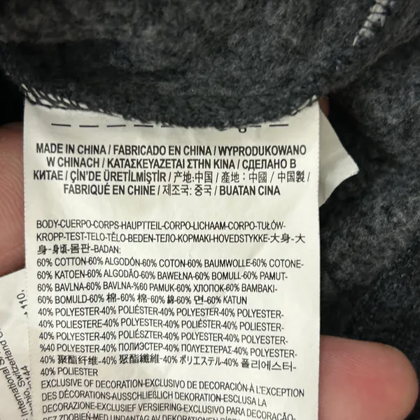 Vans Off The Wall Dark Gray Pullover Crew Neck Skateboard Sweatshirt Adult S - Image 7