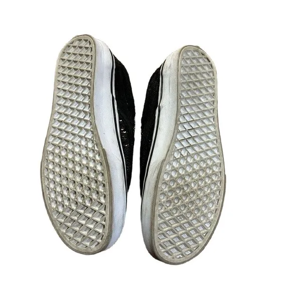 VANS OTW Black Sequin Slip On Skating Casual Shoes Sneakers Women's 5.5‎ - Image 5