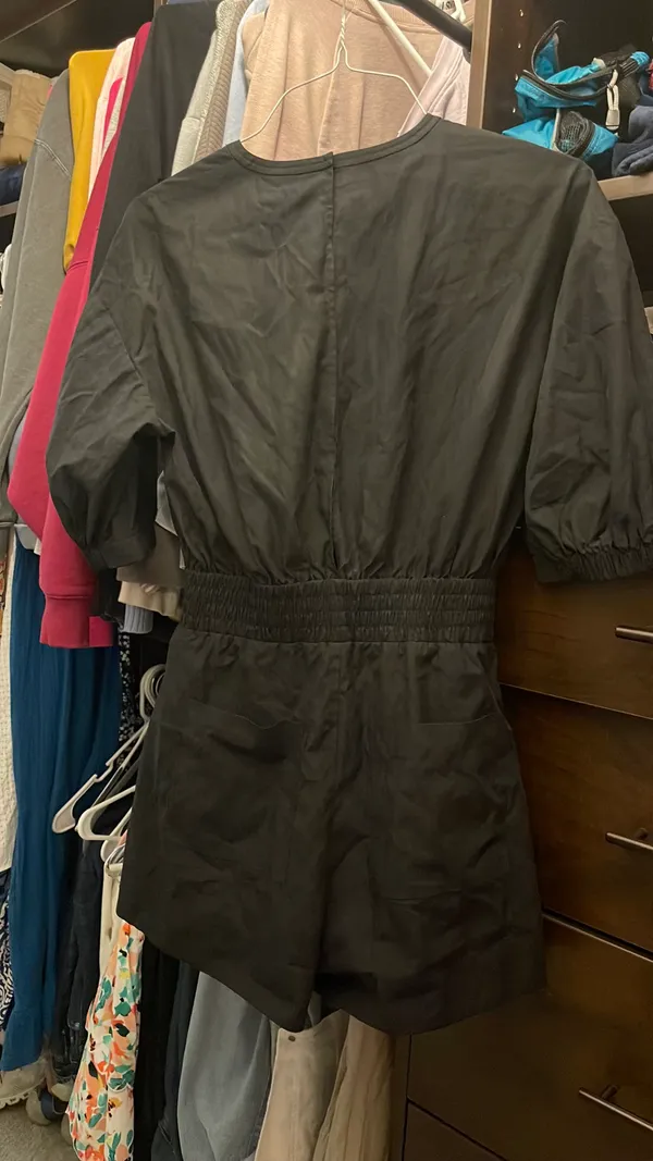 Anthropologie Black Jumpsuit - Image 2