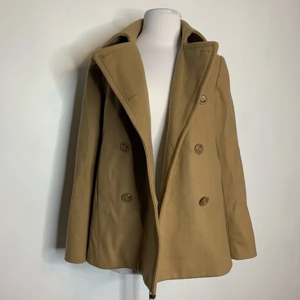 J. Crew classic‎ double breasted peacoat jacket - Image 5