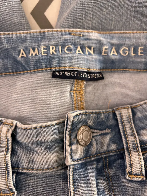 American Eagle Stretch Distressed Skinny Jeans - Image 6
