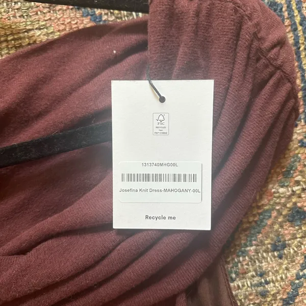 NWT Reformation Josefina Knit Dress - Image 3