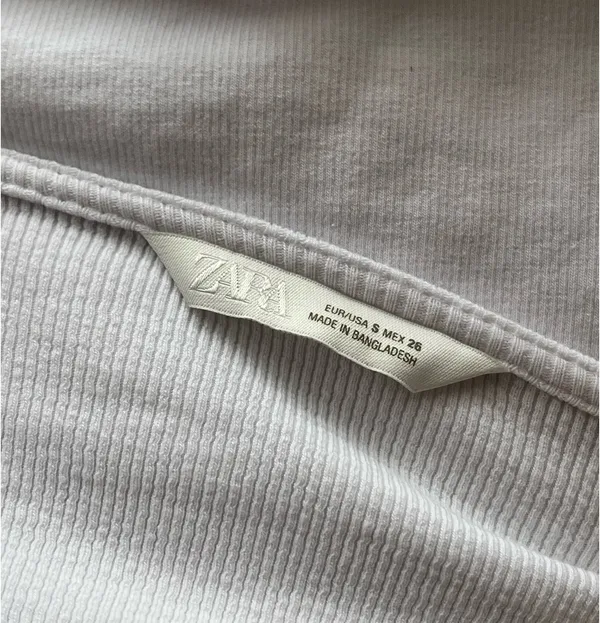 Halter Top ZARA White - Image 3
