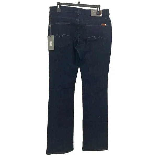 7 For All Mankind Mid Rise Bootcut Jeans Dark Wash Blue Size 32x34 NWT - Image 8