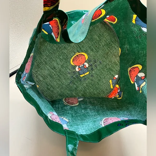 Vintage Rare Dick Bruna Miffy 1984 Meris Large Brigt Circular Lightweight Tote - Image 3