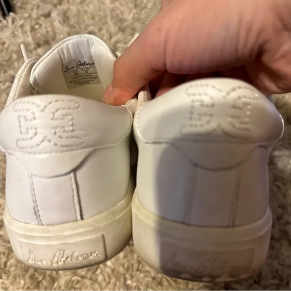 Sam Edelman Size 6 white sneakers - Image 3