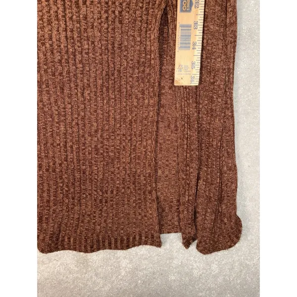 astr the label kylie dress brown ribbed midi slit nwt‎ small - Image 11