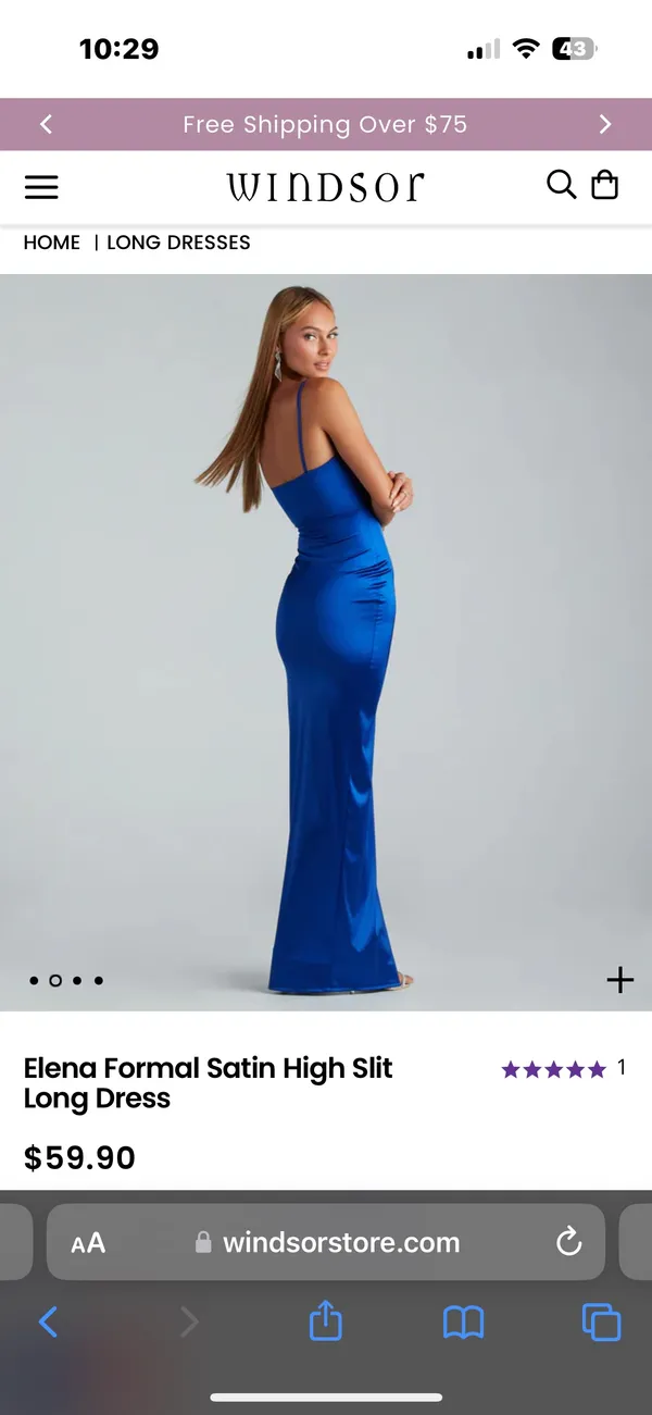 Windsor Prom Dress - Image 4