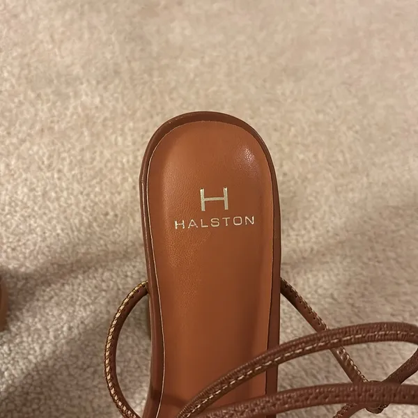 Halston Heels Brown Size 9 - Image 3