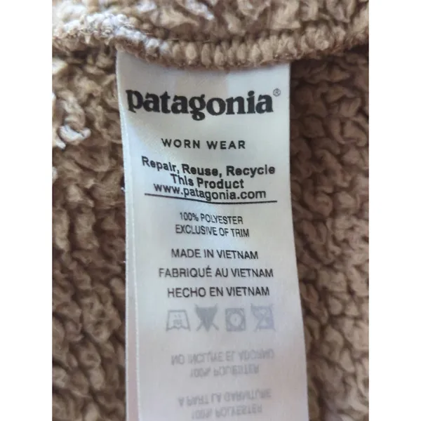 Patagonia Brown Los Gatos 1/4-Zip Pullover Sweater Women's S Fleece Outdoor Gorp - Image 6