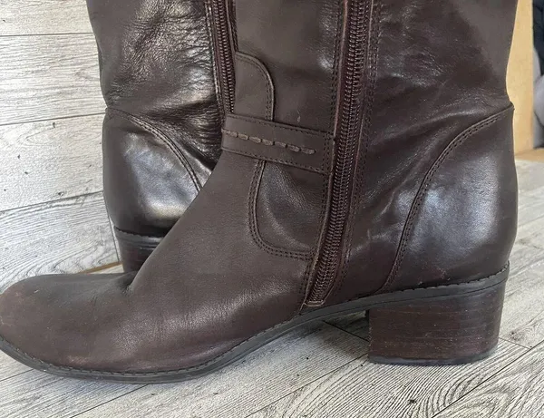 Bandolino Cavanna Women 8.5M Brown Knee High Boot 0611 Classic Equestrian Tall - Image 9