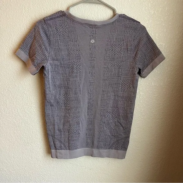 Lululemon Swiftly Relaxed Short Sleeve Purple Quartz / Violet Grey - Image 6