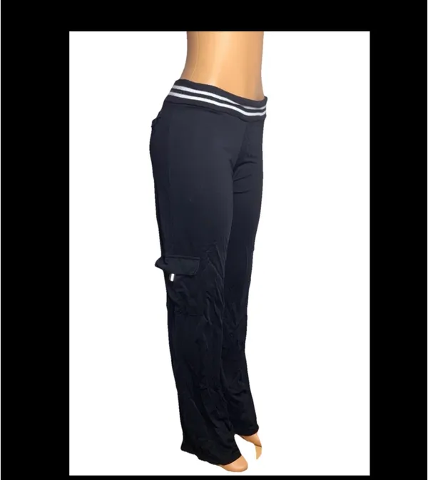 Donna Ricco Nina Ricci black sweatpants - Image 2
